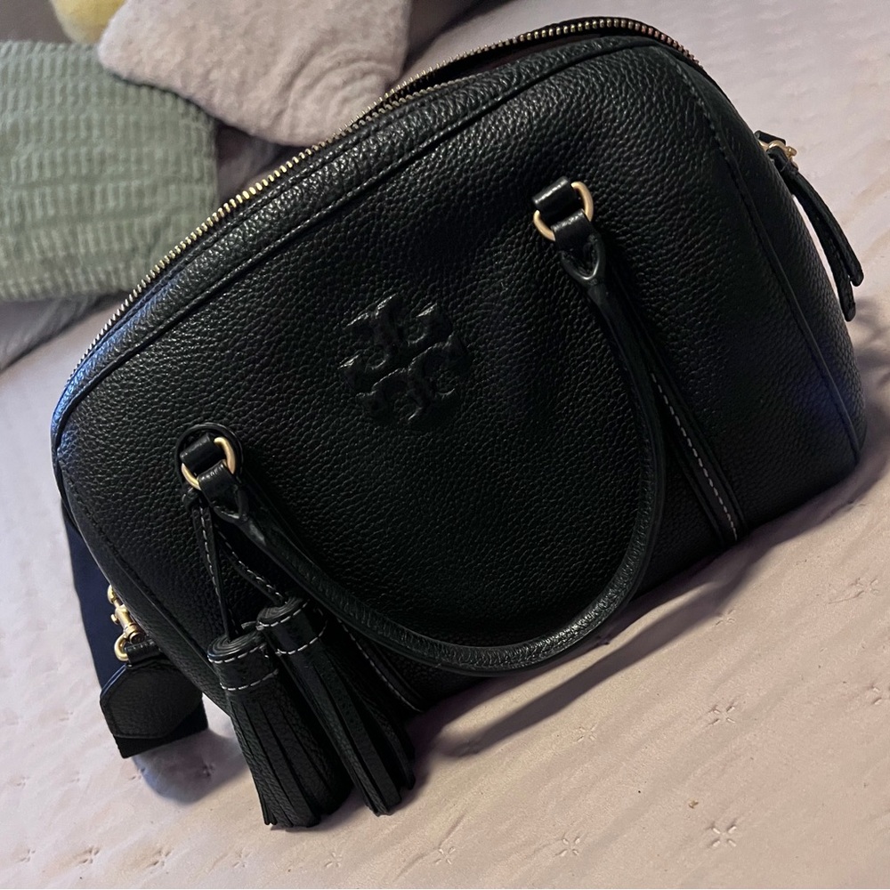 Tory Burch Black Leather Handbag